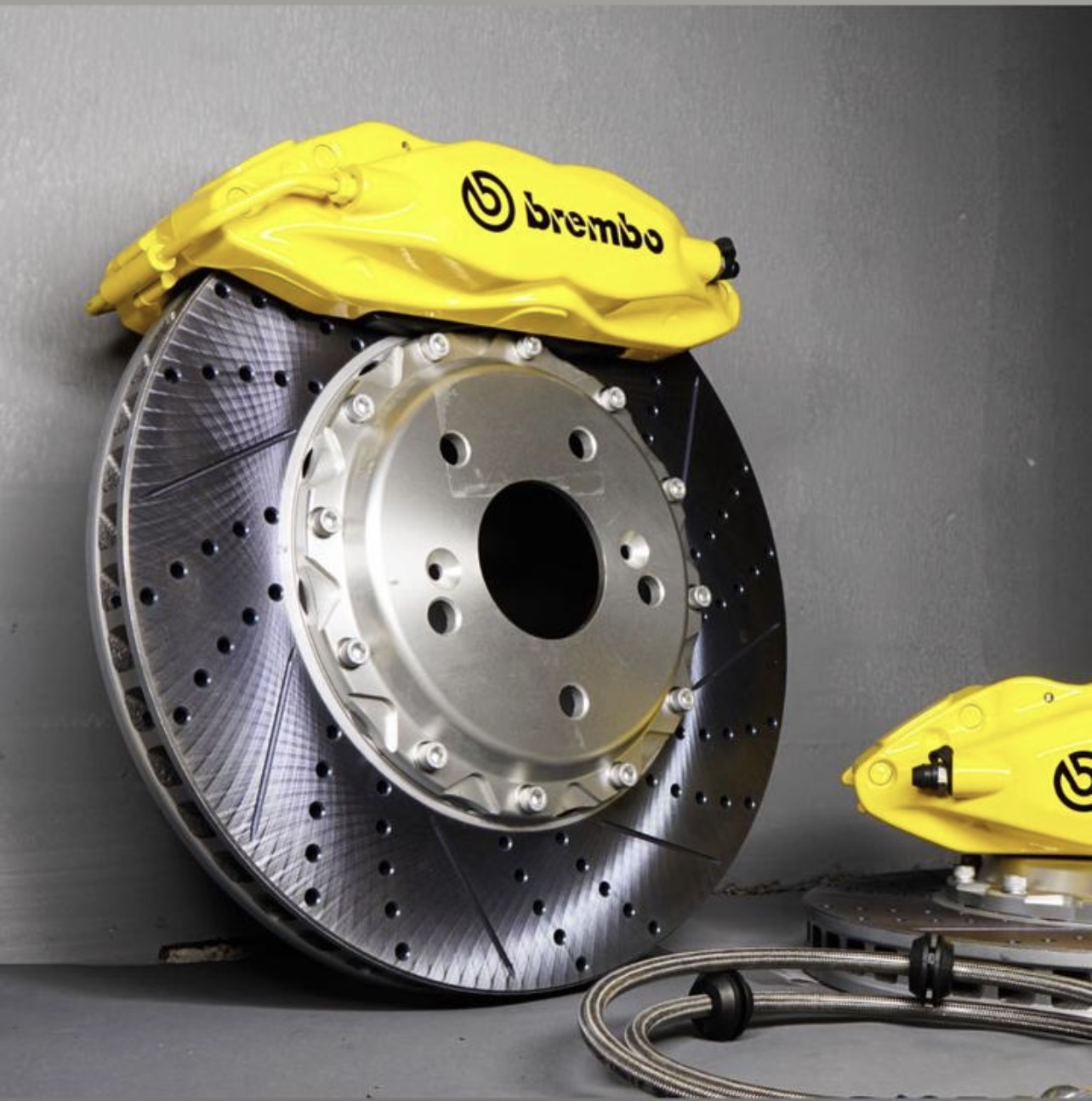 BREMBO F50 4POT 330MM KUNING